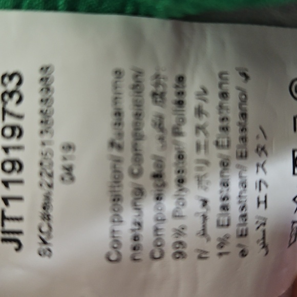 Shein Green Off Shoulder Mini Dress Size Large (8-10) - Picture 6 of 7